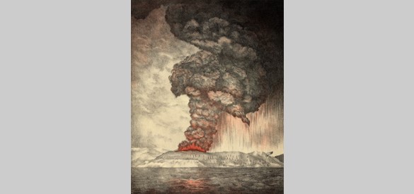 Uitbarsting van de Krakatau in 1883