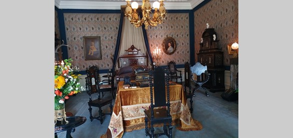 Kamer van koning Willem III in paleis Het Loo (2022)