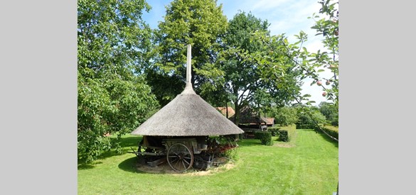 Eenroedige hooiberg bij Boerderijmuseum De Lebbenbrugge