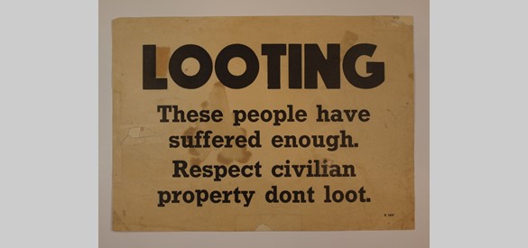 Don’t loot