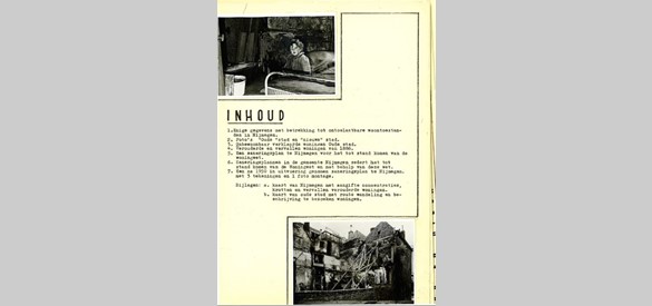 Bijlage bij het rapport van 1953, met enkele foto's
