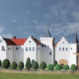 Maquette van het voormalige kasteel Ravenhorst © Mathieu Steffelaar, CC BY-SA