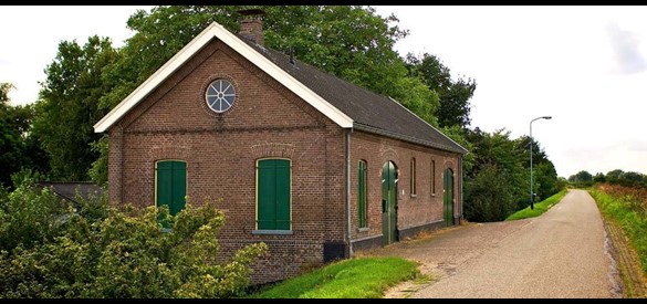 Het gebouw van de Heemkundekring Rijnwaarden