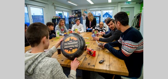 Leerlingen van Food Academy Nijkerk tijdens een les.