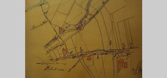 Chamotte kaart uit 1904