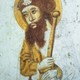 Secco: Sint Jacobus met schelp op voorhoofd © PD
