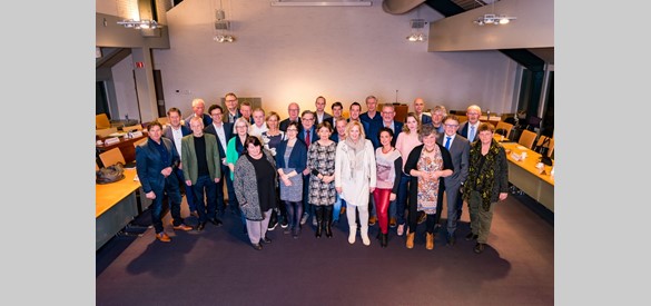 De eerste gemeenteraadsleden van West Betuwe 2019-2022