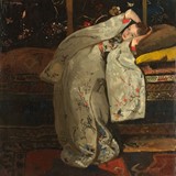 George Breitner, Meisje in witte kimono, 1894, Rijksmuseum Amsterdam