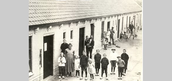 Bakkersstraatje rond 1925