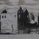 Kasteel De Kelder na de brand in 1656, getekend door Hendrik de Winter © 