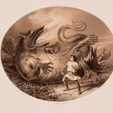 Gelderse draak door A.W.M.C. Verhuell in 1869. Publiek domein.