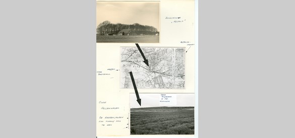 Sporen van hessenwegen bij Assel, circa 1950