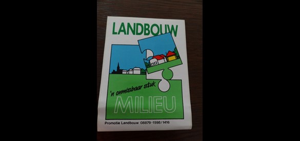 Promotiefolder landbouw