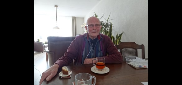 Portretfoto dhr. Van de Borgh (1930-2014)