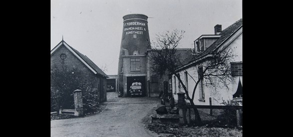Molen familie Vorderman Apeldoorn omstreeks 1950