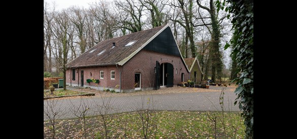 Boerderij waar de klompenmakerij was gevestigd bij het Freriks in Winterswijk