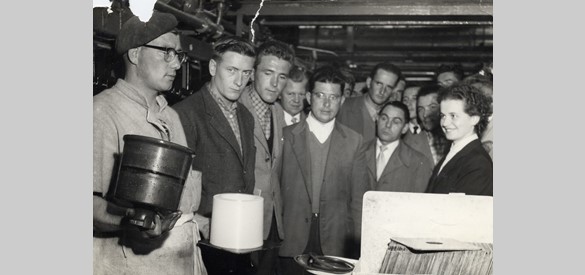 Italiaanse gastarbeiders, 27-09-1956