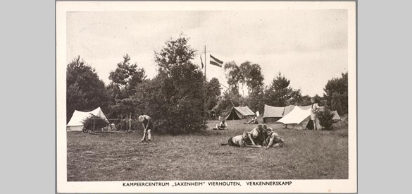 Vierhouten, Saxenheim, ansichtkaart, 49408.