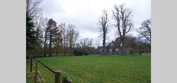 Blik op het voormalig huis van Wim Kok