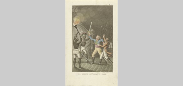 Antoinette Berg vocht als soldaat in Engelse dienst op Nederlands grondgebied, 1790.