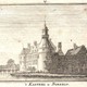 Een tekening van kasteel Borculo uit 1743