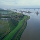 De overstroomde uiterwaarden bij Beuningen in 1993 © Bart van Eyck CC-BY, Beeldbank Rijkswaterstaat