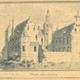 Tekening van Cornelis Pronk van de achterzijde van het renaissanceslot De Marsch in 1730 © via Collectie Gelderland Stedelijk Museum Zutphen