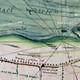 Een kaart uit 1657 met de Waal nabij Varik, tussen de Zennewijnse waard en het fort St. Andries, met oude en nieuwe reduijt © Maker: J. Tijnagel, 1657, Website Varik.nl