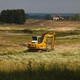 Werkzaamheden in de uiterwaarden voor Ruimte voor de Rivier en natuurontwikkeling, hier aan het Pannerdensch kanaal. Foto Ruben Smit. © Beeldbank Rijkswaterstaat, Ruimte voor de Rivier, Ruben Smit