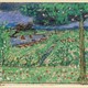 De schilder Jan Toorop woonde tussen 1908 en 1916 in Nijmegen. Hij schilderde er weinig, maar maakte wel dit Gezicht op Ooy en de Waal, gezien vanaf de Batavierenweg. © Museum het Valkhof