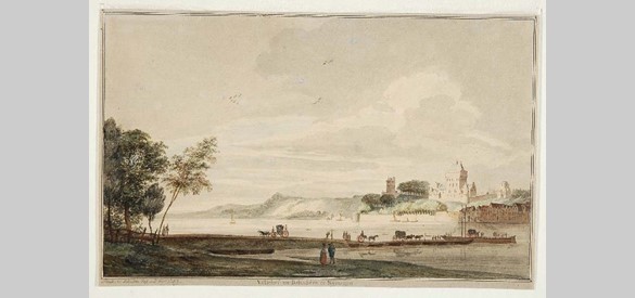 “Toen wij bij Lent afscheid van onzen voerman namen, zagen wij Nijmegen in een soort van Amphitheater voor ons uitgespreid, met de brede Waal voor dezelve,” schreef Willem de Clercq in 1815.