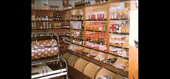 Bruur Driksken Beernink interieur winkel 1981
