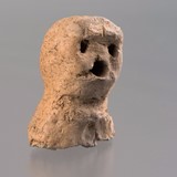 Mensje van klei, gevonden in Wijchen © Museum het Valkhof