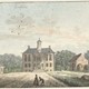 Huis te Hoevelaken getekend door Cornelis Pronk tussen 1731-1784 © Rijksmuseum, PDM