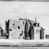 Een prent van Slot Doddendael uit 1731