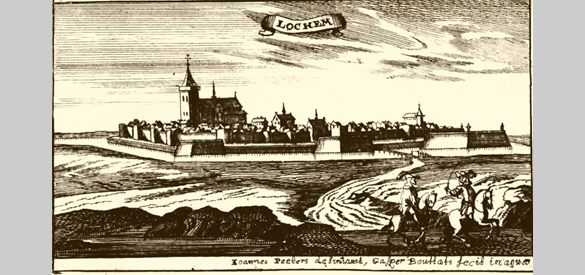 Lochem door Joannis Peeters 1674