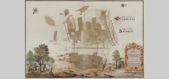 De generale caart door B. Elshof uit 1729