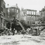 Nijmegen, na het bombardement van september 1944 © Nationaal Bevrijdingsmuseum