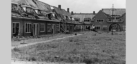 Verwoesting in de Rijnwijk