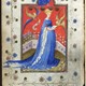 Miniatuur van Maria van Gelre, staand in een hortus conclusus. Vervaardigd door de Meester van Maria van Gelre (1415) © Wikimedia Commons PDM