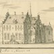 't Raathuijs in Groningen 1636, tekening J. Stellingwerf © Groninger Archieven (PDM)