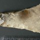 Vuurstenen bijl met waaiervormig blad (12,6 x 7,2 x 2,2 cm) © H. de Kruijf CC-BY-NC
