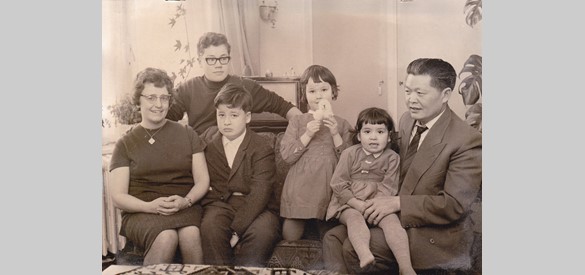 Chao familie 1963 Willemsplein Arnhem