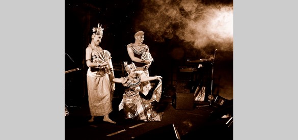 Optreden bij Pasar Malam Apeldoorn 2011