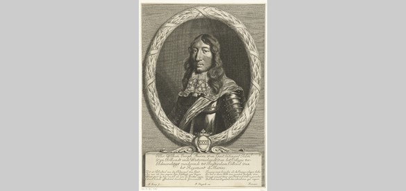 Portret van Willem Joseph Baron van Ghent, Hendrik Bary, 1657 - 1707