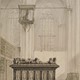 Graftombe Karel van Gelre in de Eusebiuskerk Arnhem. Tekening uit 1825 © Gelders Archief, PD 