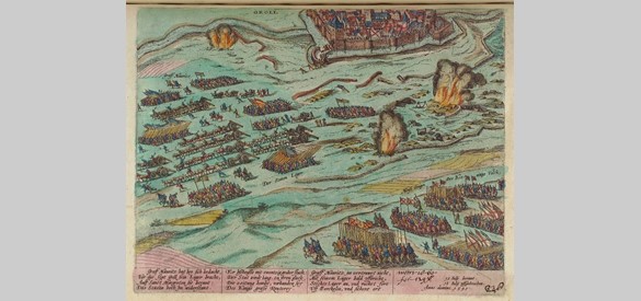 Het beleg van Groenlo o.l.v. Prins Maurits, juli 1595