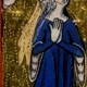 Miniatuur van Eleanora van Engeland / Alianora van Woodstock © Book of Hours, Use of Sarum PD