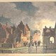 De brand in de voorgebouwen van Walien, getekend circa 1759 © RKD Nederland Instituut voor Kunstgeschiedenis, PD