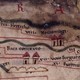 Tabula Peutingeriana met limes en Castra Herculis © Nationalbibliothek Wien, PD